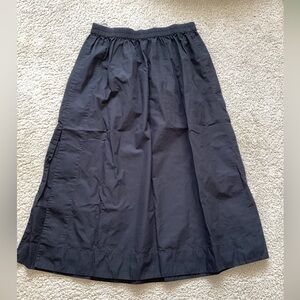 Babaton Classic Black Midi Skirt